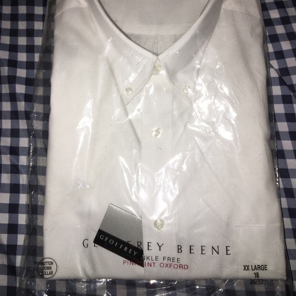 Oxford dress shirt - white.